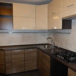 Conjunto de esquina con fregadero de acero inoxidable