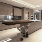 Cocina de estilo minimalista.