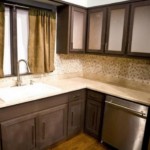 Cortinas de alféizar de ventana marrón