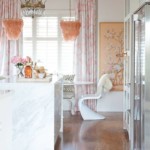 Piso de cocina lacada de estilo japonés