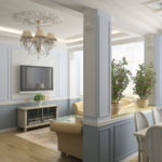 Ζουν φυτά σε ένα κλασικό εσωτερικό