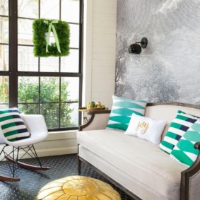 Plancher de carreaux de céramique noire