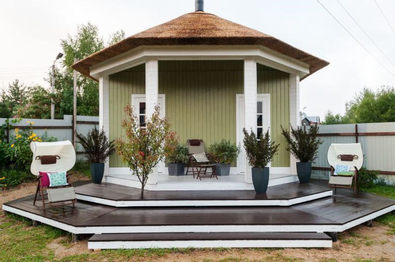 Κλειστού τύπου ανεξάρτητη καλοκαιρινή κουζίνα