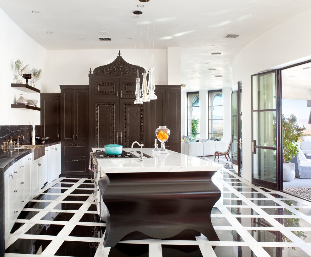 Muebles con cúpula de estilo marroquí