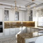 Tablier en pierre artificielle