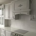 Tablier carré blanc