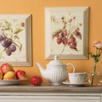 Décor de cuisine de style néoclassique