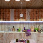 Σχεδιασμός του χώρου εργασίας μιας κλειστής καλοκαιρινής κουζίνας