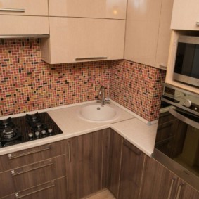 แนวคิดการออกแบบการออกแบบห้องครัวขนาดเล็ก