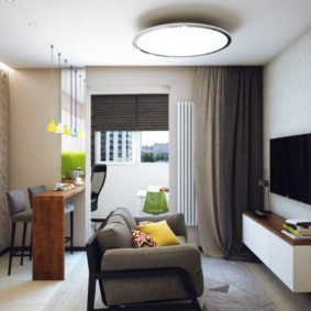 มุมมองการออกแบบห้องครัวขนาดเล็ก