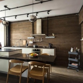 decoración de la foto del interior de la cocina económica