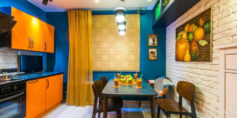 la couleur des murs de la cuisine