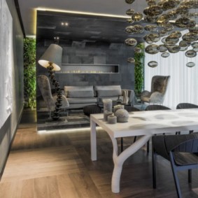 Mesa de cocina con pata de rama