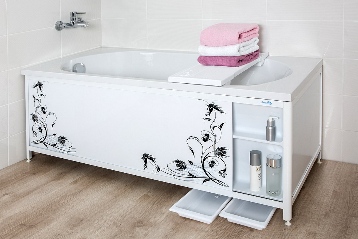 idea reka bentuk skrin bilik mandi