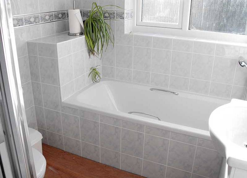 skrin dalam pandangan idea bilik mandi