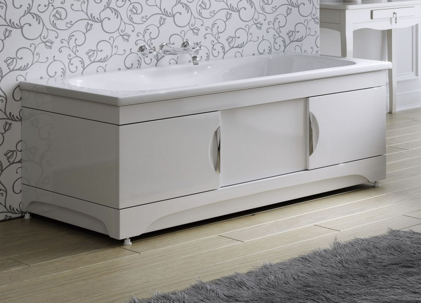 skrin dalam idea reka bentuk bilik mandi