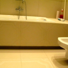 skrin dalam foto bilik mandi