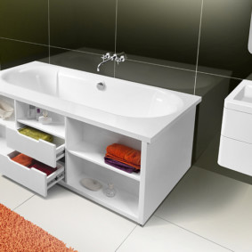 skrin dalam pilihan foto bilik mandi