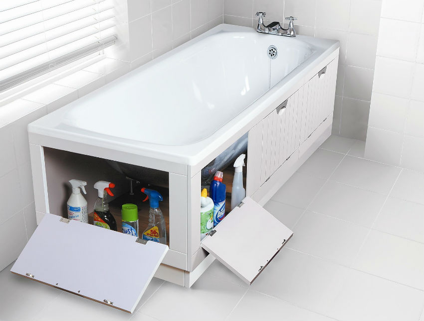 skrin dalam pilihan foto bilik mandi