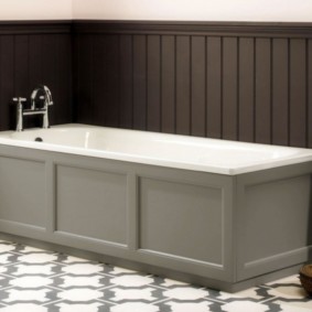 skrin dalam idea reka bentuk bilik mandi