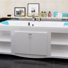 skrin dalam bilik dalaman idea-idea bilik mandi