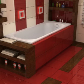 skrin dalam idea idea bilik mandi