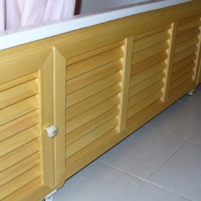 skrin di bilik mandi melihat idea