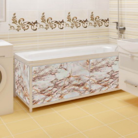 skrin dalam pilihan foto bilik mandi