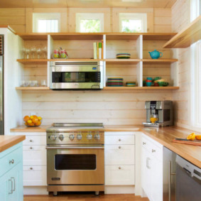 Bancadas de madeira para móveis de cozinha