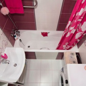 Rideau en tissu synthétique brillant