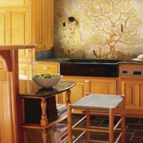 Farbmosaik Dekorplatte