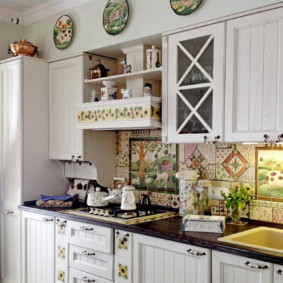 Linearsatz mit Holzfassaden