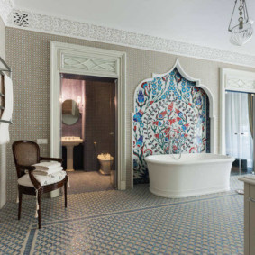 Oriental σχεδιασμός λουτρών στυλ