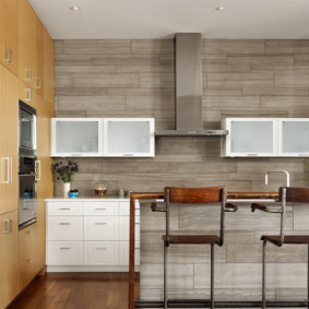 Επιτοίχιο κάλυμμα T με γκρι πάνελ