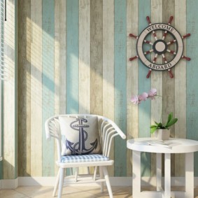 Τιμόνι σε κουζίνα μαγειρικής