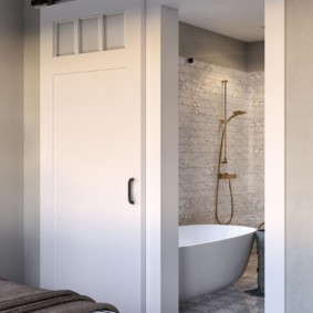 Baño privado en el dormitorio