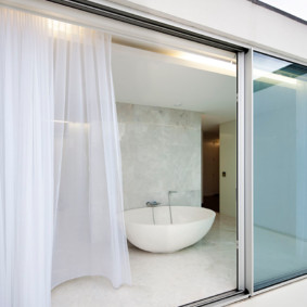 Puerta corrediza panorámica