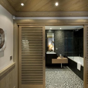 Hojas de celosía de puertas correderas