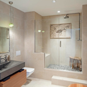 Bồn rửa mặt màu xám