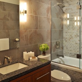 Gạch khổ lớn với giả đá