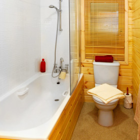 Thông lót trong nội thất của phòng tắm