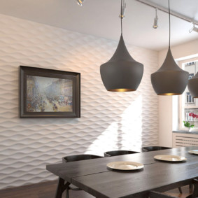 Gray pendant lights