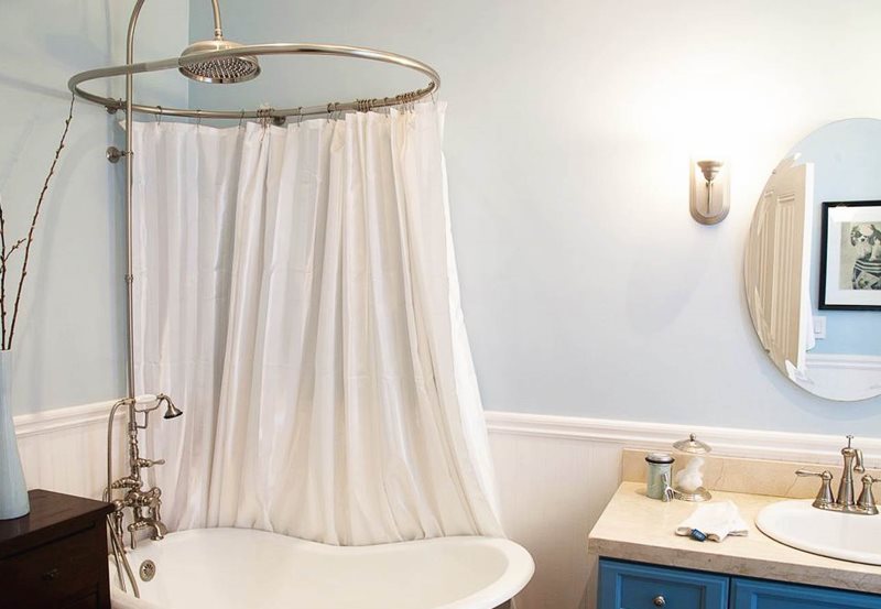 tirai kain untuk bilik mandi