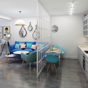 พื้นลามิเนตสีเทา