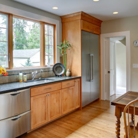 refrigerador en la cocina opciones fotográficas