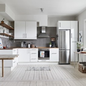 refrigerador en la cocina opciones fotográficas