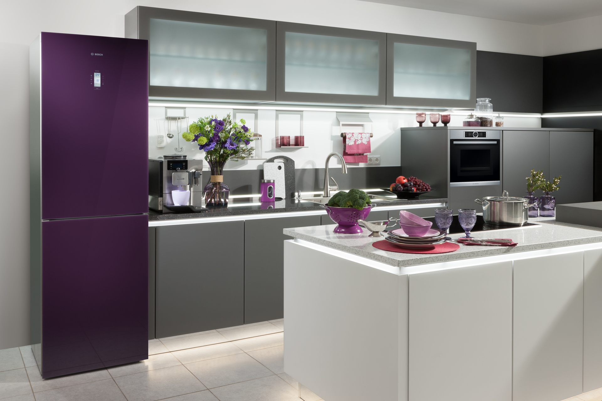 refrigerador morado