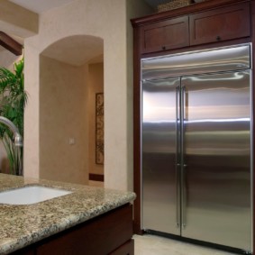 Nevera de cocina de estilo victoriano