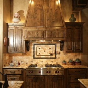 Качулки за дървена облицовка