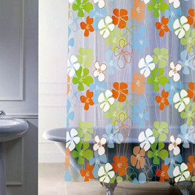 bagaimana untuk memilih langsir untuk idea reka bentuk bilik mandi